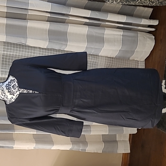 J. Crew Dresses & Skirts - J. CREW WOOL gorgeous black dress sz 6